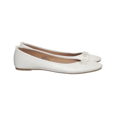 Ballerinas (Weiß) von Claudia Ghizzani Leder
