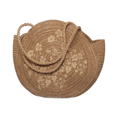 Strandtasche (Braun) von Sézane Baumwolle