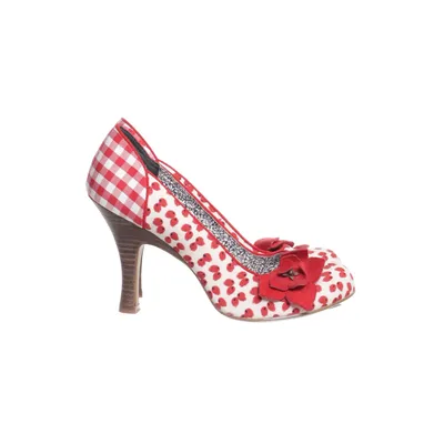 High heels (White, Red) from Ruby Shoo