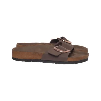 Hjemmeskor (Madrid Big Buckle) fra Birkenstock Læder