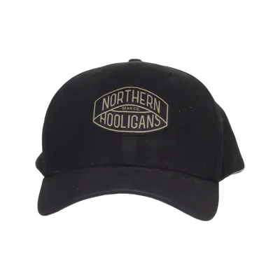 Baseball-Mütze (Schwarz) von Northern Hooligans Baumwolle