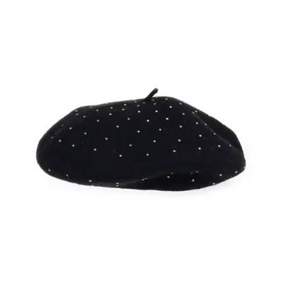 Beret (Black) from Åhléns Polyamide, Wool