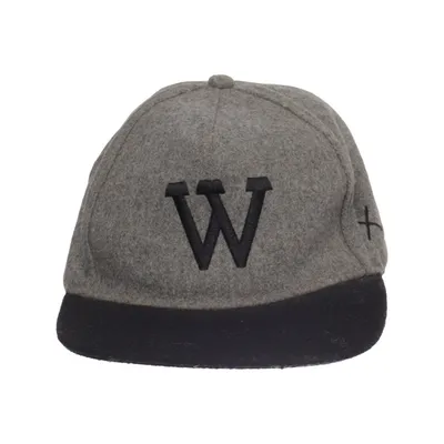Baseball cap (Gray, Black) from Wemoto Polyester, Wool