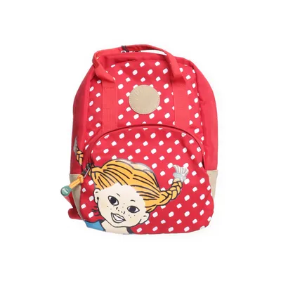 Backpack (Red, Multicolored) from Pippi Långstrump