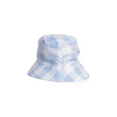 Bucket hat (Blauw, Wit) van Livly