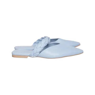 Mules (Bleu) de Lavorazione Artigianale