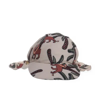 UV-keps (Beige, Flerfärgad) från Lindex Elastan, Polyester