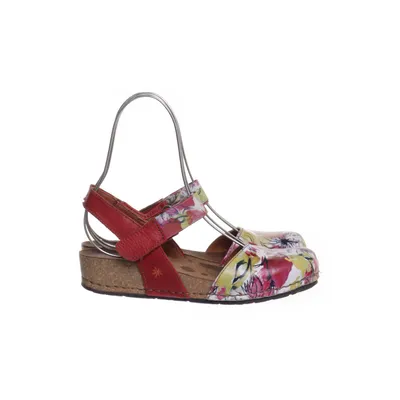 Sandals (White, Multicolored) from The Art Company