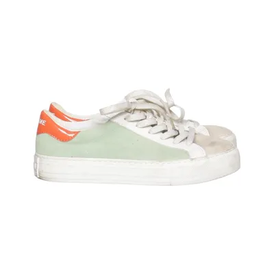 Baskets (Vert, Blanc, Multicolore) de No Name Cuir