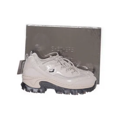 Baskets (Gris) de Skechers Cuir