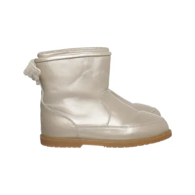 Enkellaarzen (Beige) van Donsje Leer