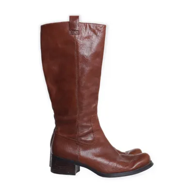 Bottes (Beige) de Nine West Cuir