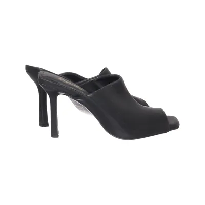 Mules (Black) from Qupid Leather