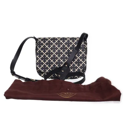 Skuldertaske (Beige, Sort) fra By Malene Birger