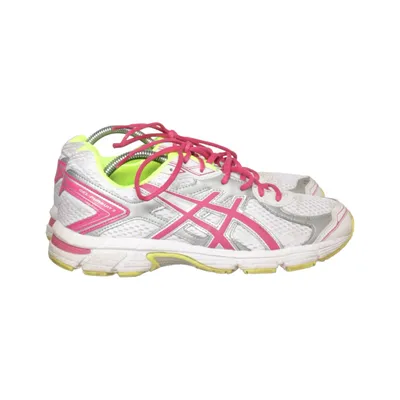Hardloopschoenen (Wit, Roze, Geel) van Asics Imitatieleer, Polyester