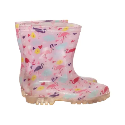 Bottes en caoutchouc (Rose, Multicolore) de Mountain Peak