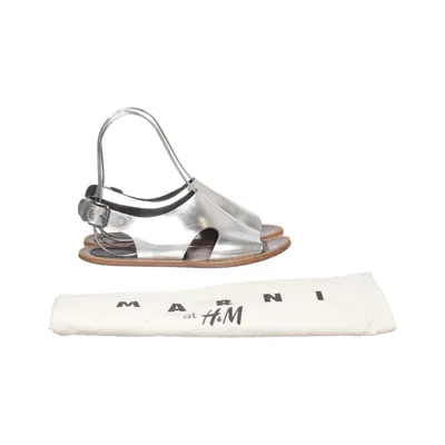Sandalen (Zilver) van Marni at H&M Leer