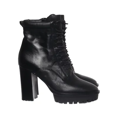 Schnürstiefel (Schwarz) von Bruno Premi Leder
