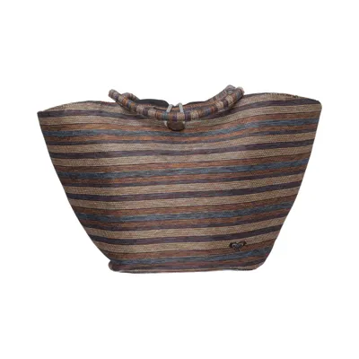 Beach bag (Blue, Multicolored) from Roxy Swim Polyester
