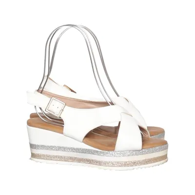 Chaussure compensées (Blanc, Argent, Or) de Pink Pearl