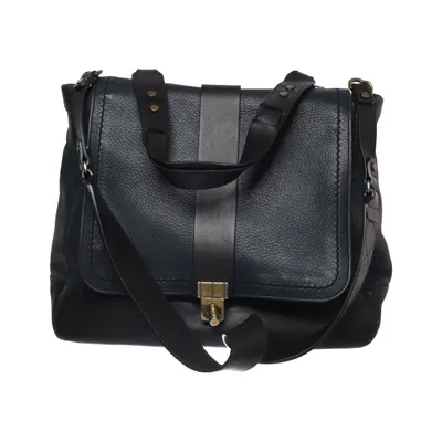 Sac à bandoulière (Bleu, Noir) de Lanvin Cuir