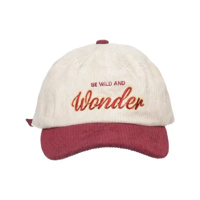 Baseball cap (Beige, Red) Cotton