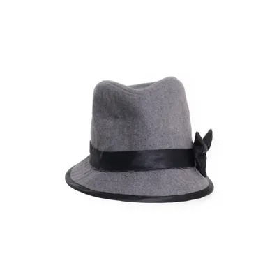 Chapeau cloche (Gris, Noir) de Terranova