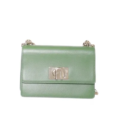 Axelremsväska (Grön) från Furla