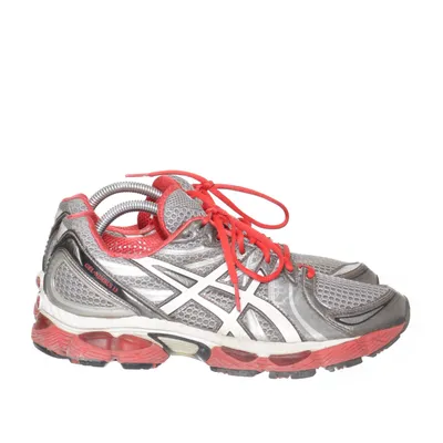 Løbesko (Grå, Rød, Hvid) fra Asics Kunstlæder