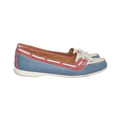 Chaussures de bateau (Bleu, Rouge, Blanc) de Sebago Cuir