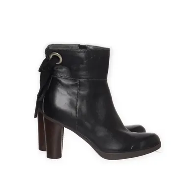 Heeled boots (Black) from Rylko Leather