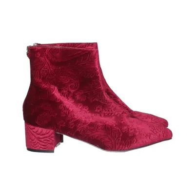 Heeled boots (Malinda) from JustFabulous Polyester