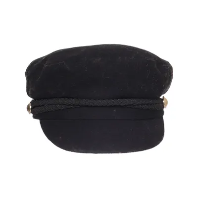 Schipperspet (Zwart) van Zara Accessories Polyester, Wol