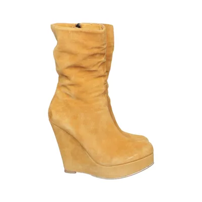 Ankle boots (Brown) from Alisha Leather