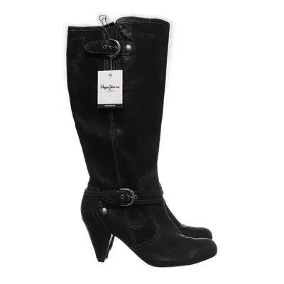 Boots (Black) from Pepe Jeans Leather