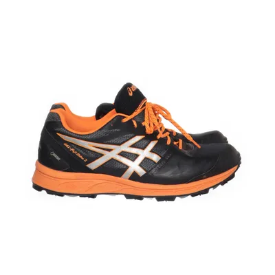 Spikskor (Svart, Orange, Silverfärgad) från Asics Skinn