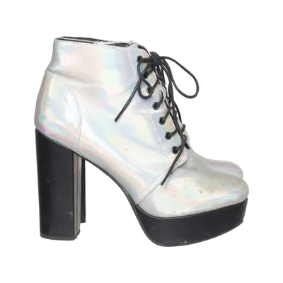 Heeled boots (Silver) from Vox Shoes