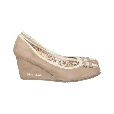 Keilschuhe (Beige) von Tom Tailor Leder