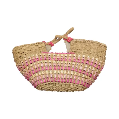 Beach bag (Brown, Pink, Beige) from Koton