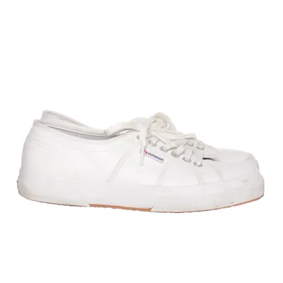 Baskets (Blanc) de Superga Cuir