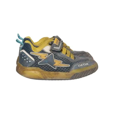 Baskets (Bleu, Jaune, Multicolore) de Geox Cuir