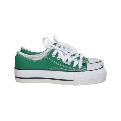 Chaussures en toile (Vert, Blanc) de Vty