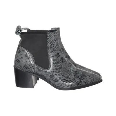 Bottines Chelsea (Gris, Noir) de Another A Cuir
