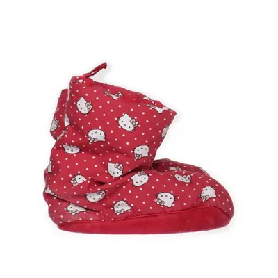 Slippers (Rood, Wit) van H&M x Hello Kitty Katoen, Dons, Veer, Polyester