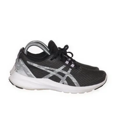 Running shoes (Black, Gray) from Asics