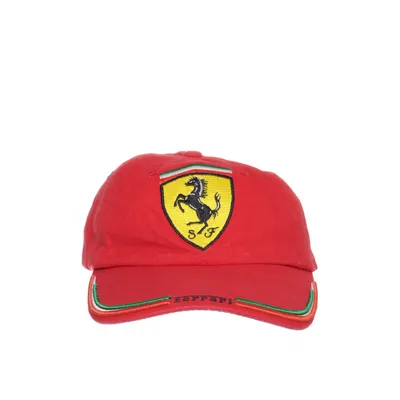 Baseballkeps (Röd) från Ferrari Bomull