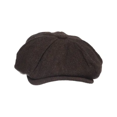 Platte pet (Heritage Baker Boy) van Beechfield Acryl, Katoen, Polyester, Viscose