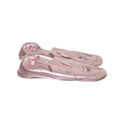 Chaussons pour bébé (Rose) de Melton Cuir
