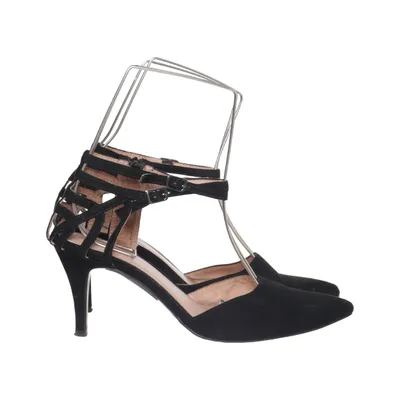 High heels (Black) from Tamaris Faux suede