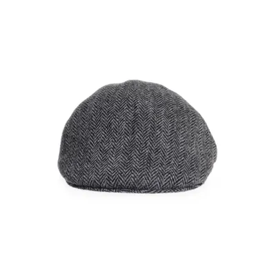 Flat cap (Grå, Svart) från Harris Tweed Ull
